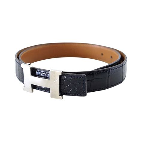 hermes belt vintage mini constance crocodile palladium buckle|Mini Constance belt buckle .